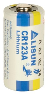 GENERIC/UNSPECIFIED MANUFACTURER HIGH-CAPACITY CR123A 3V LITHIUM BATTERY (1300MAH) FOR CAMERAS