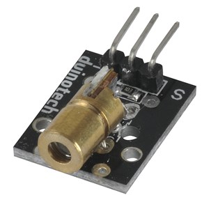 DUINOTECH ARDUINO RED LASER DIODE MODULE FOR PROJECTS