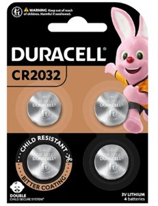 DURACELL RELIABLE 2032 LITHIUM COIN BATTERIES FOR DEVICES