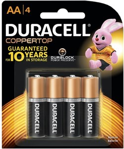 DURACELL RELIABLE ALKALINE BATTERIES FOR EVERYDAY DEVICES