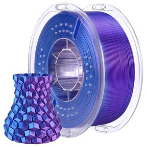 ELEGOO SILK BLUE PURPLE PLA FILAMENT 1.75MM 1KG FOR 3D PRINTING