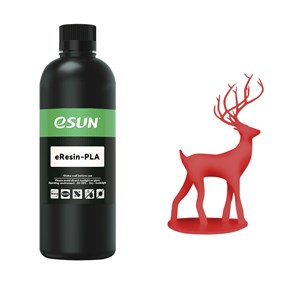 ESUN RED PLA RESIN 1KG FOR HIGH-DETAIL 3D PRINTING