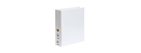 MARBIG DURABLE A4 WHITE INSERT BINDER - 400 PAGES