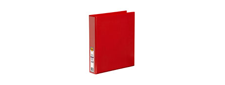 MARBIG DURABLE RED A4 INSERT BINDER - 300 PAGES