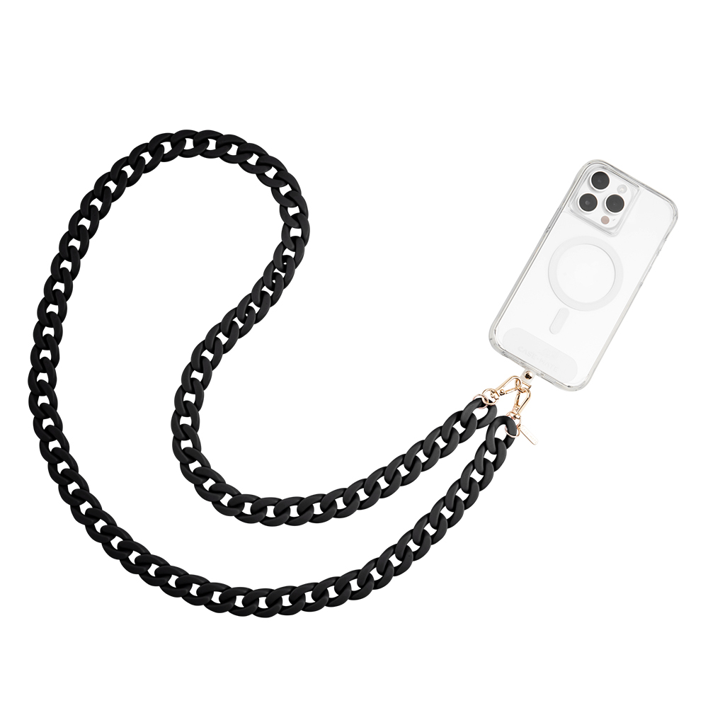 CASE-MATE UNIVERSAL BLACK PHONE CROSSBODY CHAIN FOR HANDS-FREE