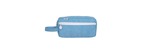 CELCO PASTEL PENCIL CASE - BLUE | SECURE STATIONERY STORAGE