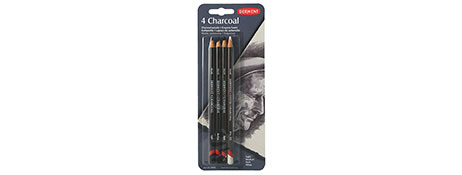 UNSPECIFIED MANUFACTURER CHARCOAL PENCIL SET FOR DRAMATIC ART & SKETCHING