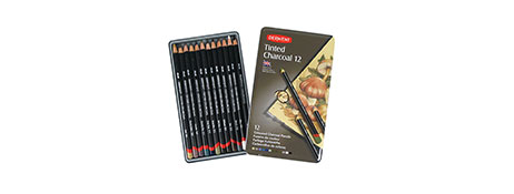UNKNOWN MANUFACTURER ASSORTED COLOUR CHARCOAL PENCILS FOR ARTISTS IN GERALDTON