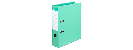 COLOURHIDE A4 LEVER ARCH FILE - BISCAY GREEN FILING