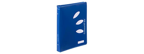 COLOURHIDE A4 RING BINDER - CLASSIC BLUE | DURABLE FILING