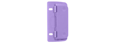 COLOURHIDE BINDERMATE LAVENDER - SECURE STORAGE FOR BINDERS