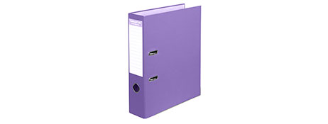 COLOURHIDE LAVENDER LEVER ARCH FILE FOR EASY OFFICE FILING