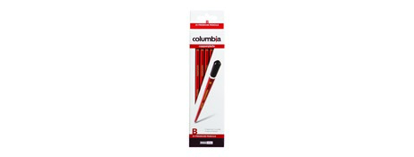 COLUMBIA COPPERPLATE B GRADE PENCIL - HEXAGONAL GRAPHITE