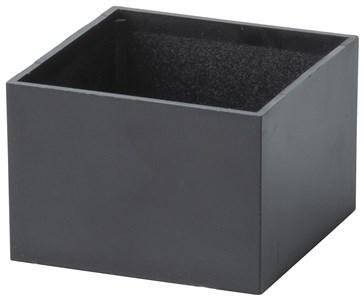 UNSPECIFIED MANUFACTURER BLACK ABS POTTING BOX ENCLOSURE 38.8X38.8X26.5MM UL94HB