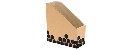GENERIC/OFFICE SUPPLY MANUFACTURER COMPACT MAGAZINE & CATALOGUE STORAGE BOX - RECYCLED BOARD