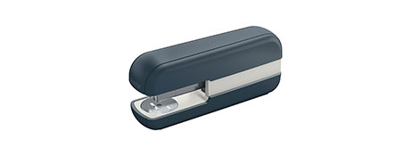 COSY STAPLER 30 SHEET VELVET GREY WITH DIRECT IMPACT TECHNOLOGY