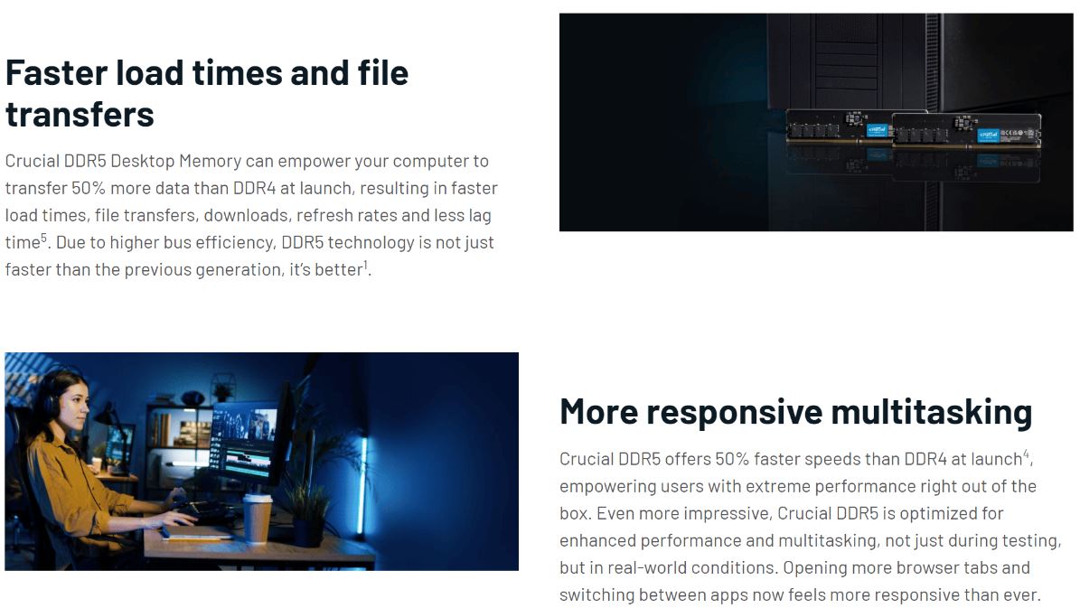 MICRON (CRUCIAL) CRUCIAL 32GB DDR5 5600MHZ LAPTOP RAM FOR PERFORMANCE BOOST