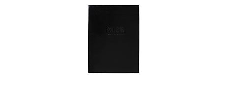 CUMBERLAND A4 BLACK 2026 MONTHLY PLANNER - EXECUTIVE DIARY