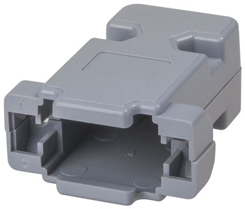 UNSPECIFIED MANUFACTURER DURABLE DB9 PLASTIC BACKSHELL CONNECTOR HOUSING