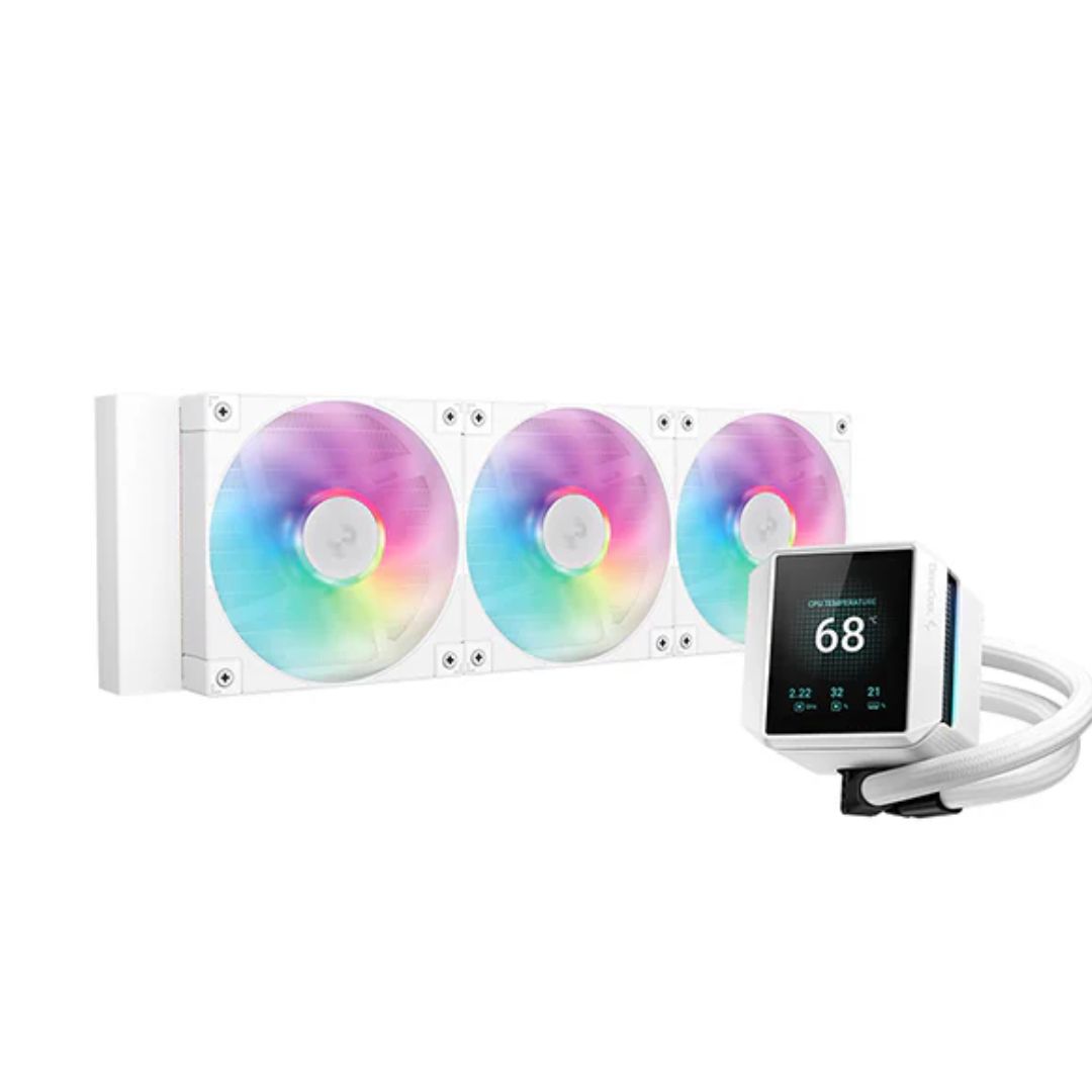 DEEPCOOL LX360 AIO LIQUID COOLER - WHITE