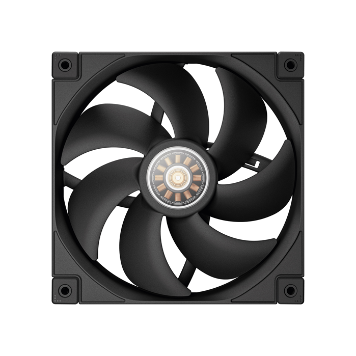 DEEPCOOL RF120F PWM FAN 120MM BLACK - QUIET COOLING SOLUTION