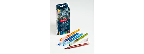 DERWENT PAINT PENS ASSORTED COLOURS - 0.5MM FINE TIP