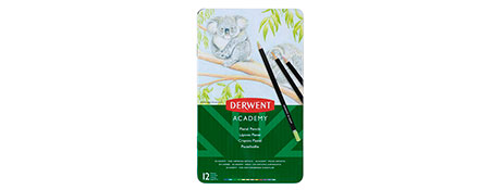 DERWENT ACADEMY PASTEL COLOURED PENCILS FOR ARTISTS