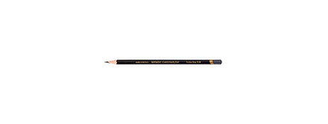 DERWENT CHROMAFLOW CARBON GREY PENCIL FOR VIBRANT ART