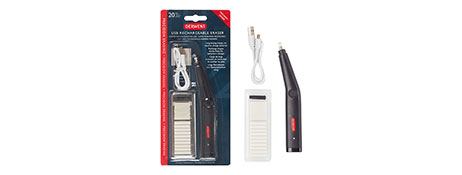 DERWENT RECHARGEABLE ELECTRIC ERASER FOR PRECISION ART & DRAWING