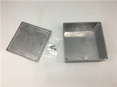 UNSPECIFIED MANUFACTURER DIECAST ENCLOSED BOX 120.5X120.5X59.2MM - ROBUST PROTECTION