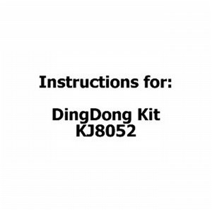 DINGDONG KIT KJ8052 INSTALLATION GUIDE - EASY SETUP MANUAL