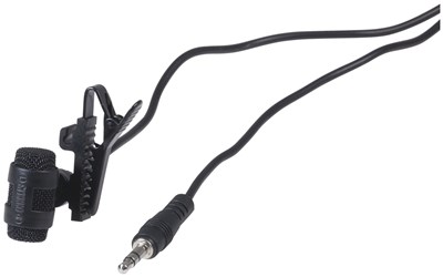GENERIC/UNSPECIFIED MANUFACTURER LIGHTWEIGHT LAVALIER TIE-CLASP MICROPHONE FOR CLEAR INTERVIEWS