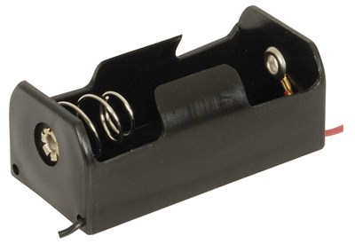 UNSPECIFIED MANUFACTURER 1 C BATTERY HOLDER WITH LEADS - HIGH GRADE PLASTIC