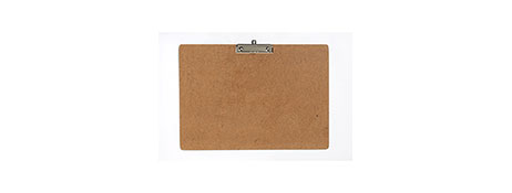 GENERIC/UNSPECIFIED MANUFACTURER DURABLE A3 MASONITE CLIPBOARD WITH PEN HOLDER & HOOK