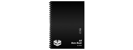 UNSPECIFIED MANUFACTURER A4 TWIN WIRE NOTEBOOK, 240 PAGES, 8MM RULED - PERFECT FOR WORK