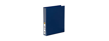 MARBIG DURABLE BLUE A4 INSERT BINDER - 300 PAGES CAPACITY
