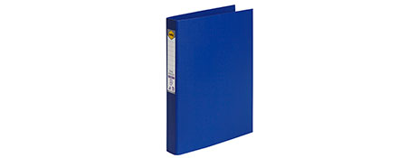 MARBIG EARTH FRIENDLY A4 BLUE PE RING BINDER - 200 PAGES