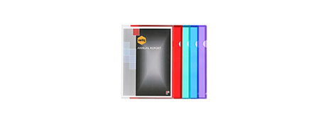 MARBIG CLEAR LETTER FILE FOR EASY DOCUMENT STORAGE