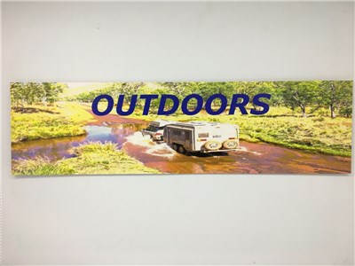 UNBRANDED/GENERIC OUTDOOR RESELLER SIGNAGE - DURABLE & EASY TO INSTALL