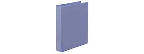 MARBIG PURPLE A4 INSERT BINDER, 400 PAGES, 38MM RINGS