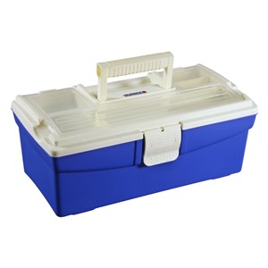 GENERIC FISHING GEAR DURABLE TACKLE BOX WITH LIFT-OUT TRAY FOR FISHING GEAR STORAGE