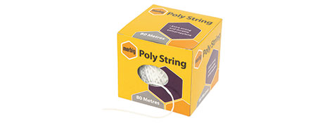 GENERAL PACKAGING SUPPLY EXTRA STRONG WHITE POLYPROPYLENE STRAPPING ROLL 80M FOR SECURE PACKAGING