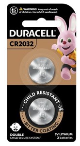 DURACELL RELIABLE 2032 LITHIUM COIN BATTERIES FOR GERALDTON DEVICES