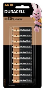 DURACELL RELIABLE AA ALKALINE BATTERIES FOR EVERYDAY DEVICES