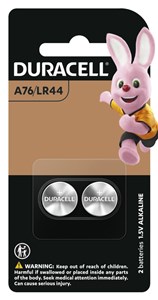 DURACELL LR44 BUTTON BATTERIES FOR SPECIALTY DEVICES
