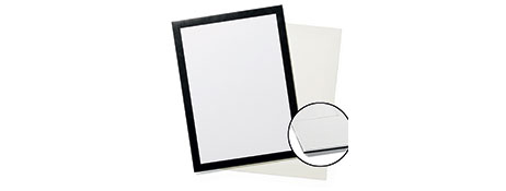 DURAFRAME GRIP A4 BLACK SELF-ADHESIVE INFO FRAME