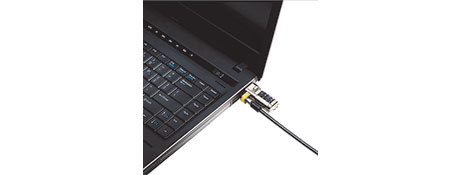 KENSINGTON SECURE LAPTOP LOCK WITH 10,000 COMBINATIONS