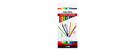 FORMATIVE JUMBO COLOUR PENCILS FOR YOUNG WRITERS (12 PACK)
