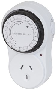 GENERIC/UNSPECIFIED MANUFACTURER SIMPLE MECHANICAL TIMER PLUG FOR APPLIANCE AUTOMATION