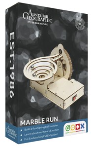 AUSTRALIAN GEOGRAPHIC ECO MARBLE RUN FOR STEM LEARNING